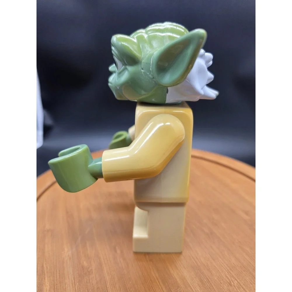 Lego Star Wars Yoda Digital Alarm Clock Tested Works Adjustable Arms & Hands